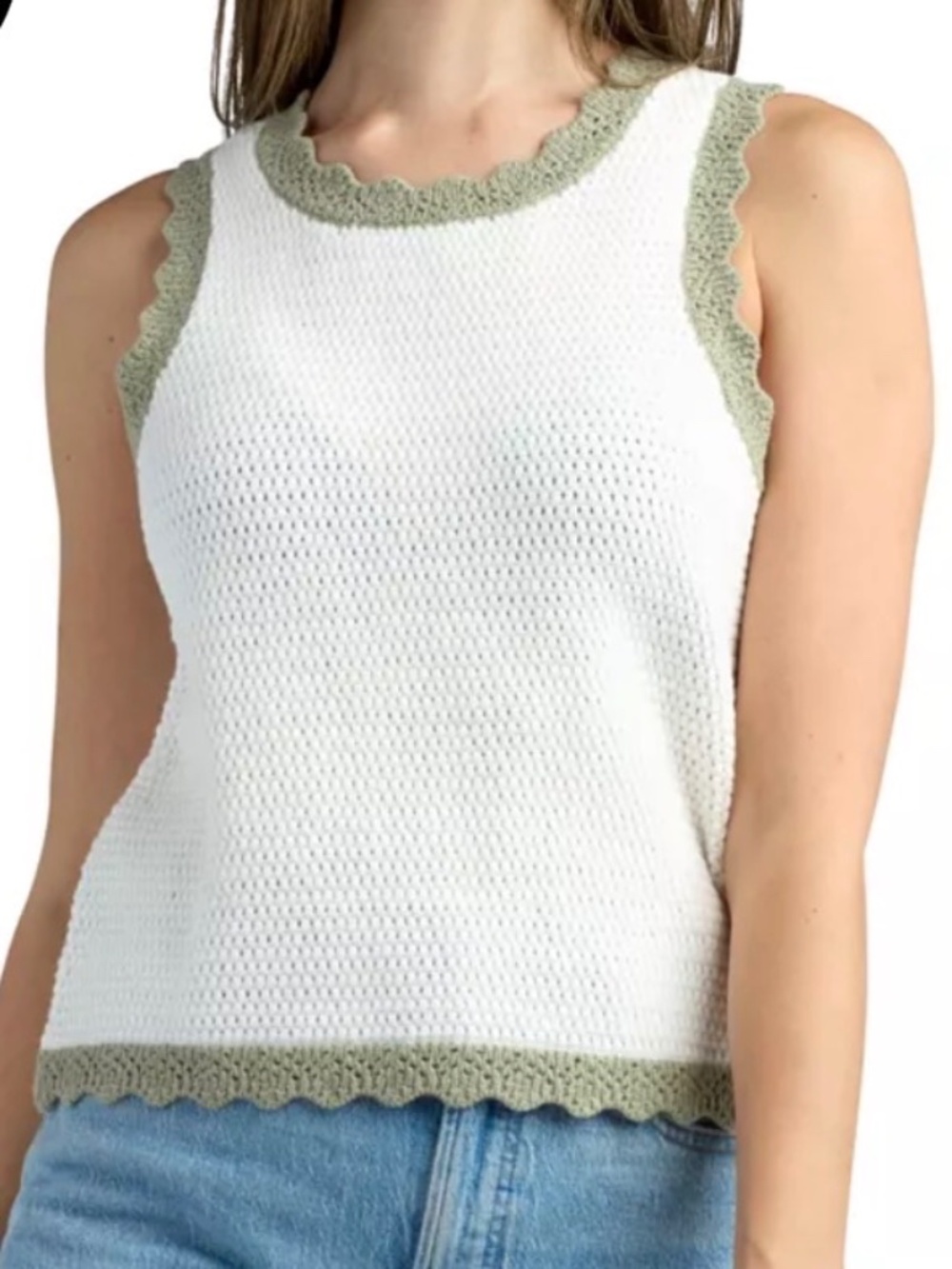 BCX Sleeveless Knit Top